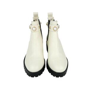 Karl Lagerfeld Paris Pola Lug Sole Booties 7M/37.5B